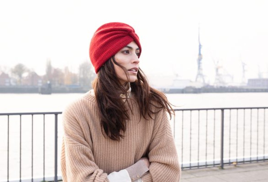 Women Petit Calin Turbane | Cashmere Turban - Farbe Tethys - Petit Calin Hamburg