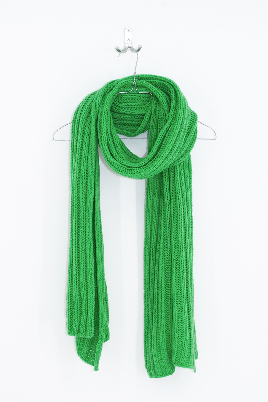 Women Petit Calin Schals | Cashmere Rippenschal - Farbe Flash Green - Petit Calin Hamburg