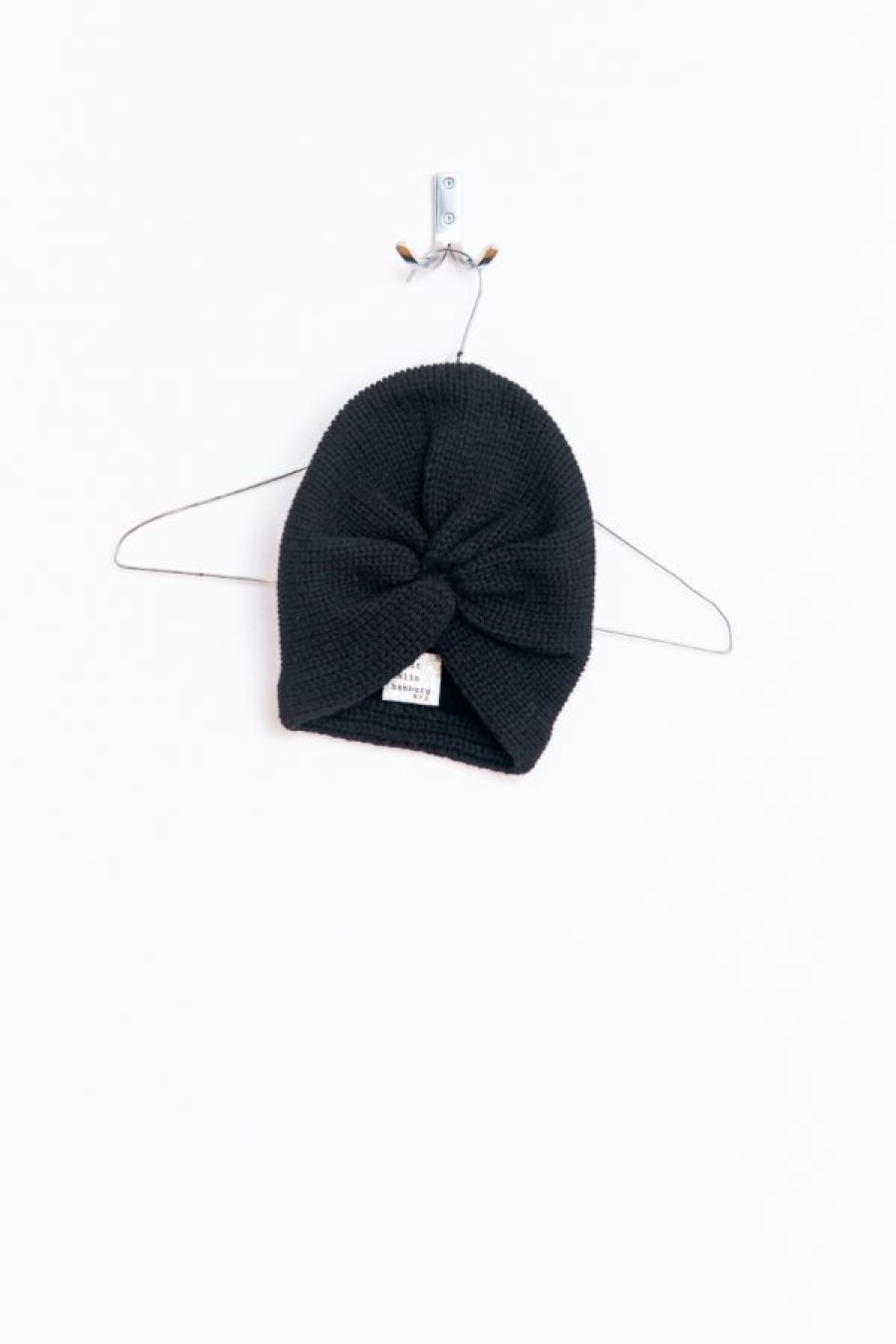 Women Petit Calin Turbane | Cashmere Turban - Farbe Black - Petit Calin Hamburg