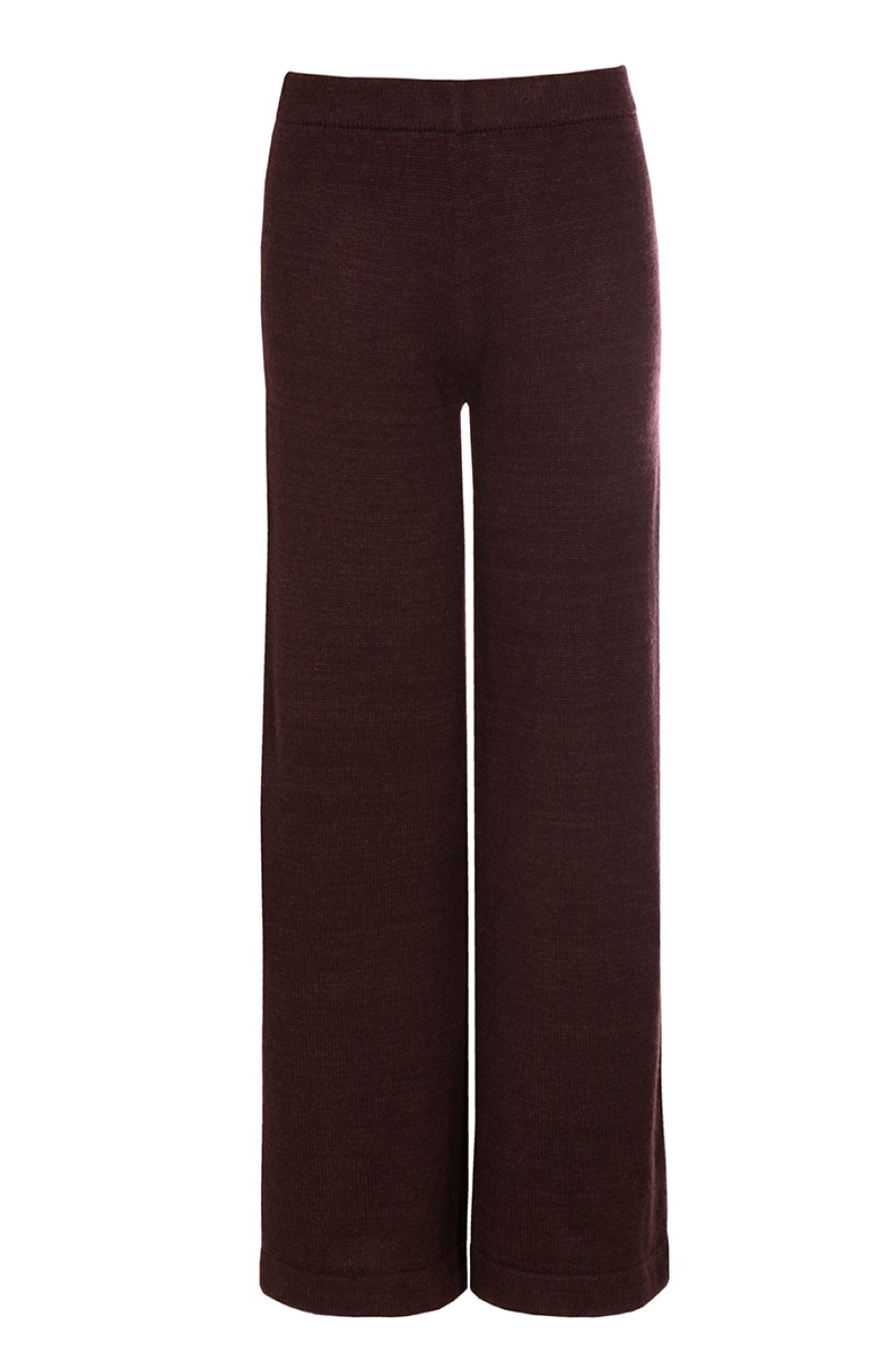 Women Petit Calin | Weite Hose Aus Kaschmirstrick - Farbe Ottoman - Petit Calin Hamburg