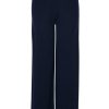 Women Petit Calin | Weite Hose Aus Kaschmirstrick - Farbe Navy - Petit Calin Hamburg