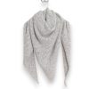 Women Petit Calin Dreieckstucher | Dreieckstuch Aus Meliertem Cashmere - Farbe Dusty Melange - Petit Calin Hamburg