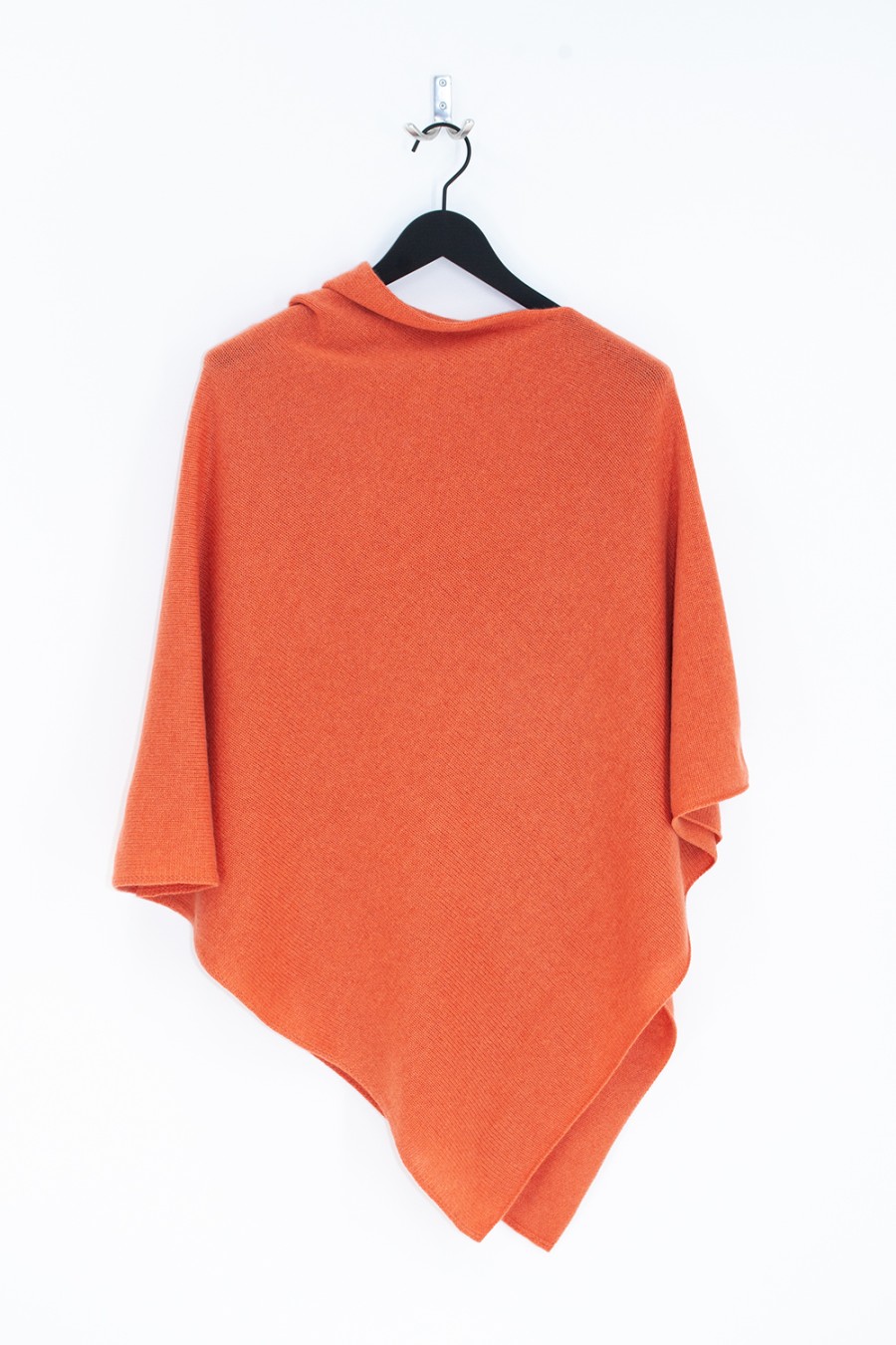 Women Petit Calin | Kaschmirponcho - Farbe Tangerine - Petit Calin Hamburg