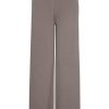 Women Petit Calin | Weite Hose Aus Kaschmirstrick - Farbe Weimaraner - Petit Calin Hamburg