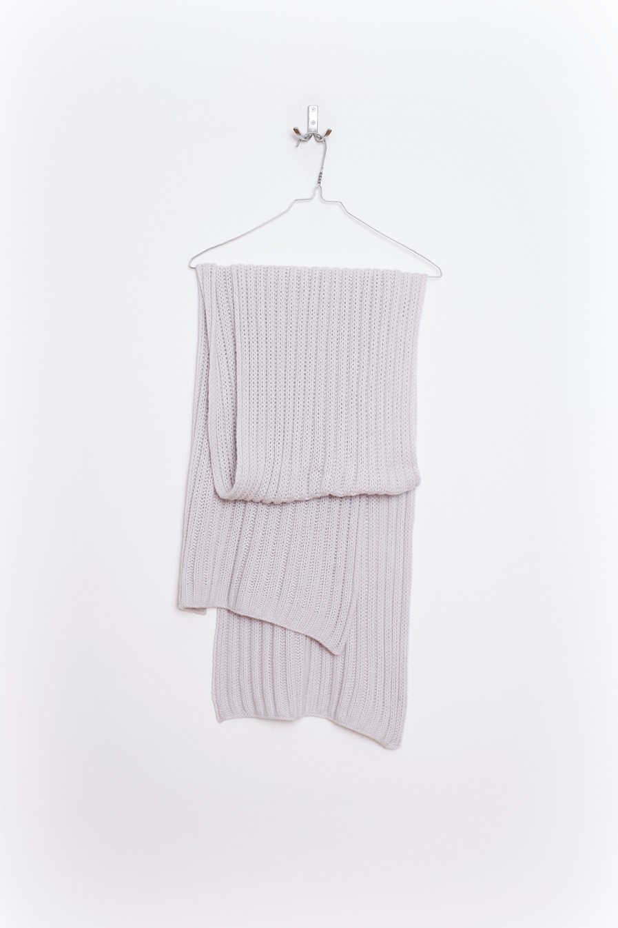 Women Petit Calin Schals | Cashmere Rippenschal Xl - Farbe Snow - Petit Calin Hamburg