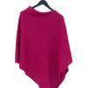 Women Petit Calin | Kaschmirponcho - Farbe Cardinal - Petit Calin Hamburg