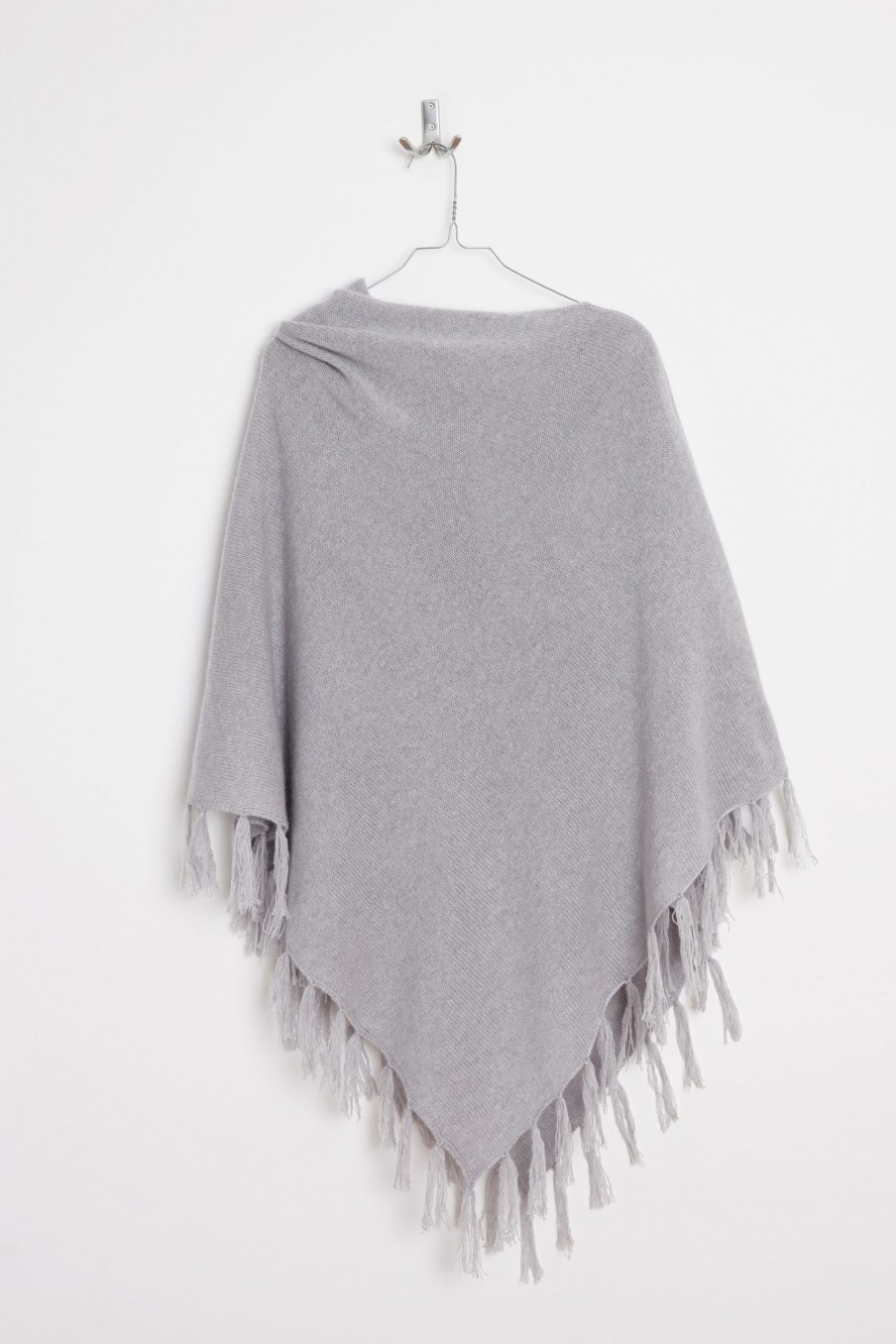 Women Petit Calin | Poncho Aus 100% Cashmere - Farbe Coyote - Petit Calin Hamburg