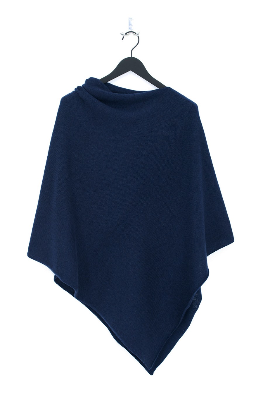 Women Petit Calin | Kaschmirponcho - Farbe Navy - Petit Calin Hamburg