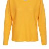 Women Petit Calin | Pullover Aus Sommerkaschmir - Farbe Nasturtium - Petit Calin Hamburg